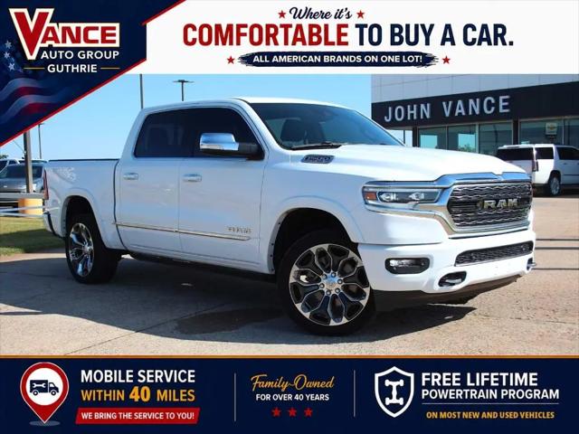 2020 Ram 1500 Limited Crew Cab 4x4 57 Box for sale in Guthrie, OK