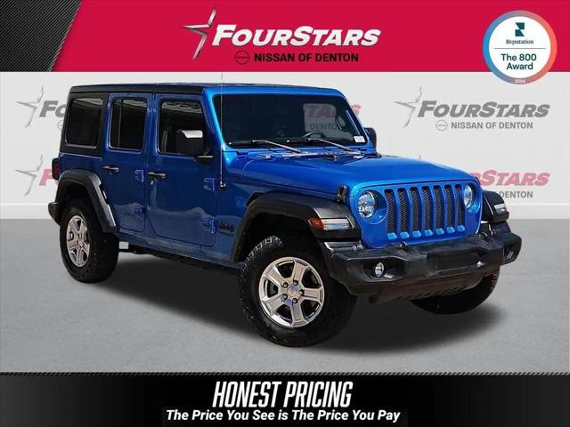 2022 Jeep Wrangler Unlimited Sport S 4x4 for sale in Corinth, TX