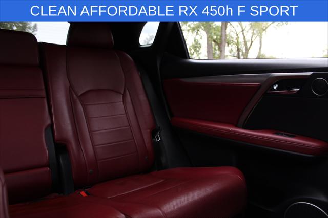 2016 Lexus RX 450h F Sport