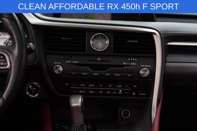 2016 Lexus RX 450h F Sport
