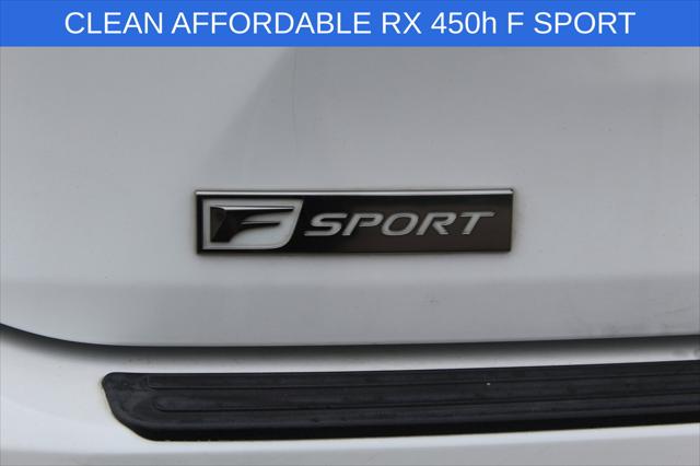 2016 Lexus RX 450h F Sport