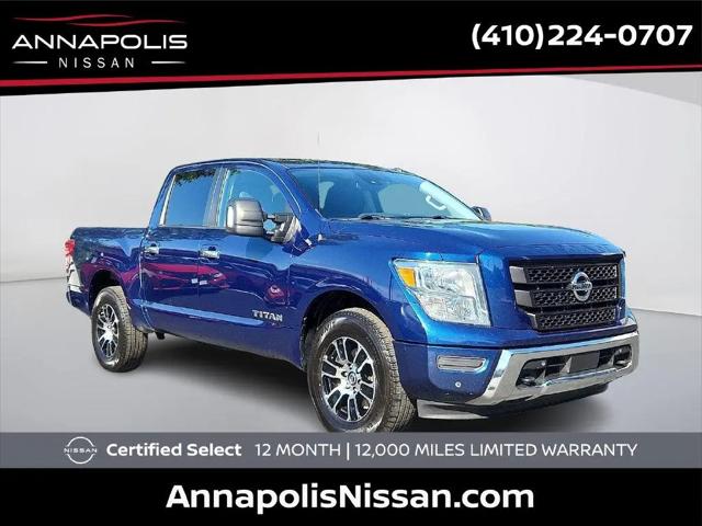 2021 Nissan Titan Crew Cab SV 4x4 for sale in Annapolis, MD