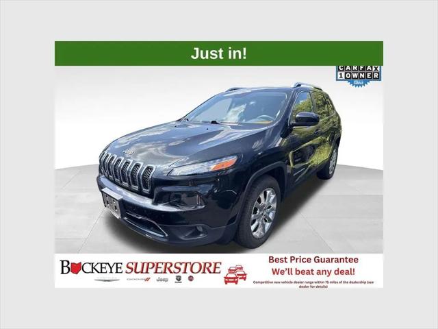 2014 Jeep Cherokee Limited for sale near Shelby, OH