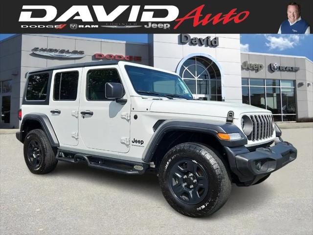 2025 Jeep Wrangler 4-Door Sport 4x4 for sale in Glen Mills, PA