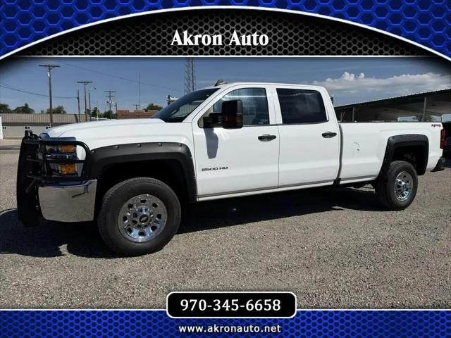 2019 Chevrolet Silverado 2500HD WT for sale in Akron, CO