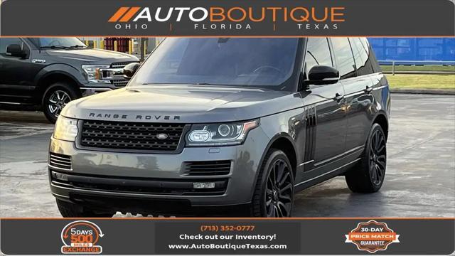 2016 Land Rover Range Rover 5.0L V8 Supercharged for sale in Alvin, TX