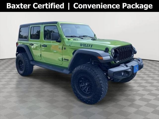 2025 Jeep Wrangler 4-Door Willys 4x4 for sale in Olathe, KS