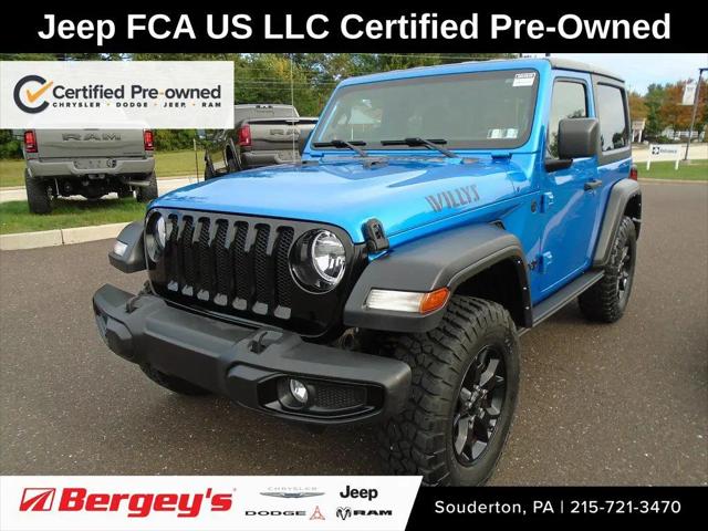 2021 Jeep Wrangler Willys Sport 4x4 for sale in Souderton, PA