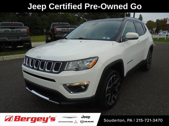 2018 Jeep Compass Limited 4x4 for sale in Souderton, PA