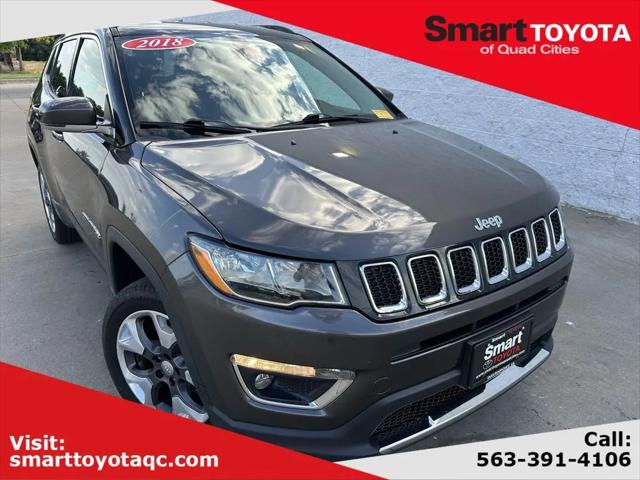 2018 Jeep Compass Limited 4x4 for sale in Davenport, IA