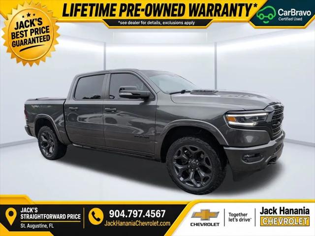 2021 Ram 1500 Limited Crew Cab 4x4 57 Box for sale in St. Augustine, FL
