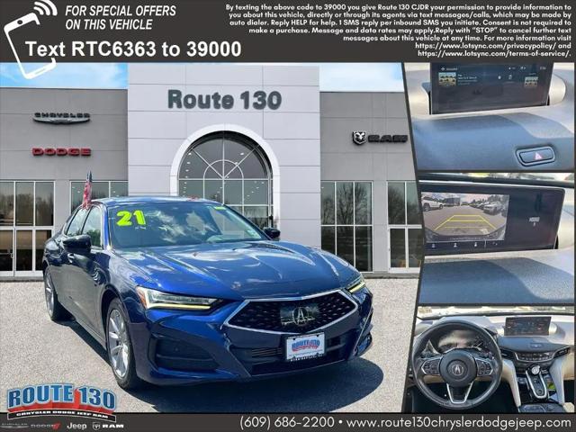 2021 Acura TLX Standard for sale in Robbinsville, NJ