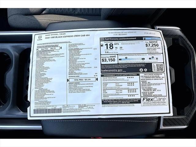 2026 Ram 1500 Express Crew Cab 4x4 57 Box