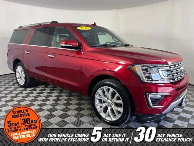 2018 Ford Expedition Max Limited for sale in Waterloo, IA