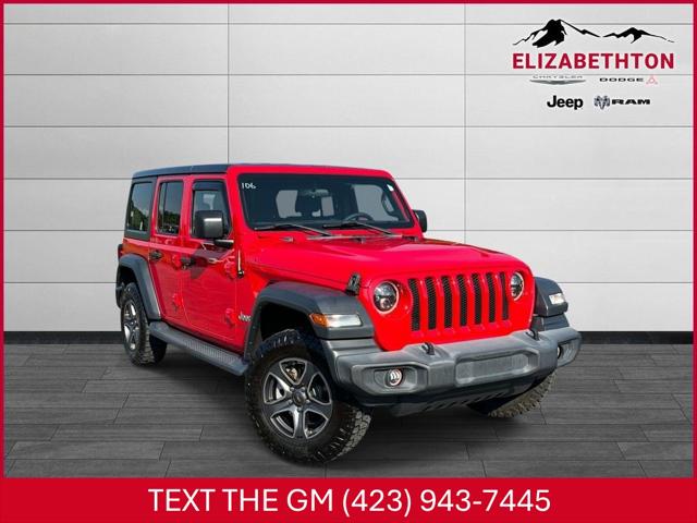2018 Jeep Wrangler Unlimited Sport S 4x4 for sale in Elizabethton, TN