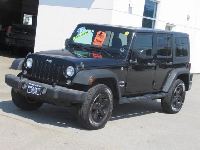 2017 Jeep Wrangler Unlimited Sport 4x4 for sale in Concord, NH
