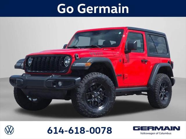2024 Jeep Wrangler 2-Door Willys 4x4 for sale in Columbus, OH