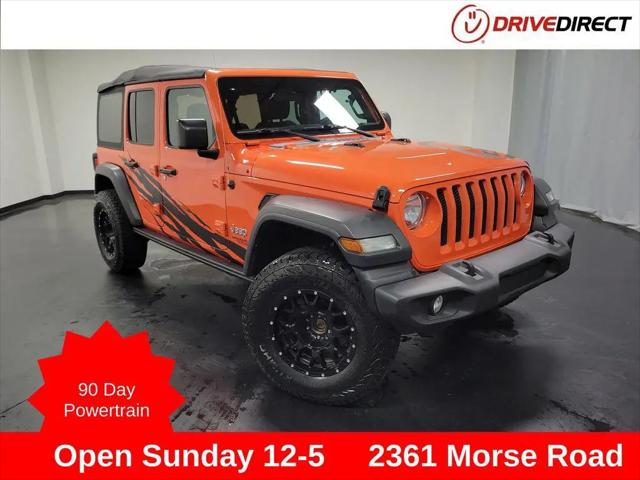 2018 Jeep Wrangler Unlimited Sport S 4x4 for sale near Columbus, OH
