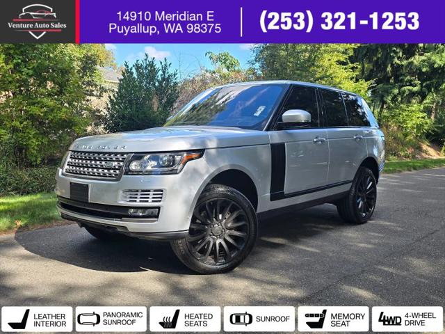 2016 Land Rover Range Rover 5.0L V8 Supercharged for sale in Puyallup, WA