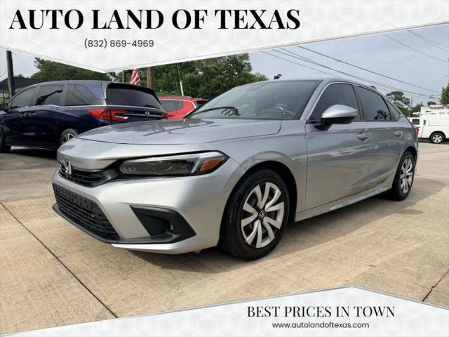 2023 Honda Civic LX for sale in Cypress, TX