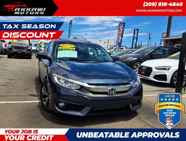 2017 Honda Civic EX-T for sale in Manteca, CA