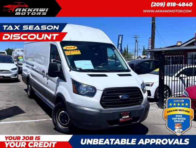 2018 Ford Transit Extended Length w/Sliding Side Door w/LWB for sale in Manteca, CA