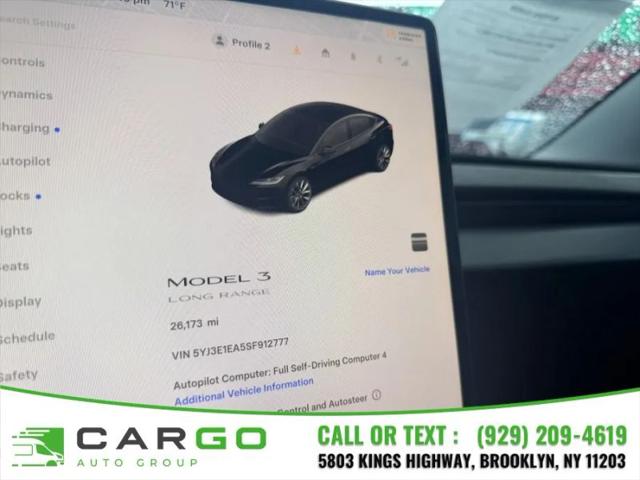2025 Tesla Model 3 Long Range Rear-Wheel Drive