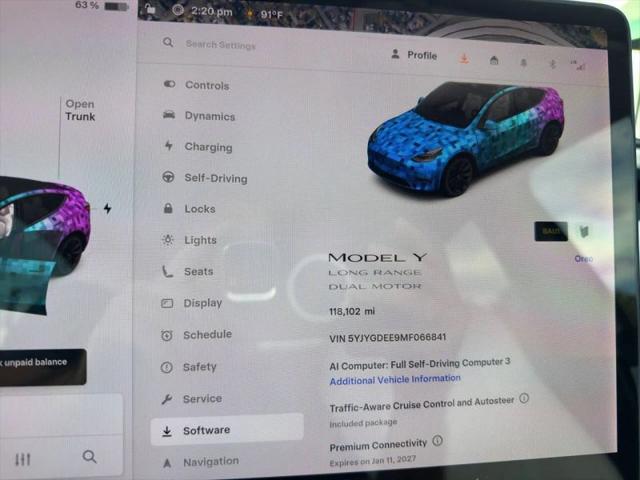 2021 Tesla Model Y Long Range Dual Motor All-Wheel Drive