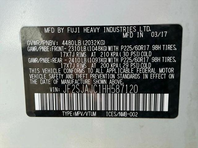 2017 Subaru Forester 2.5i Limited