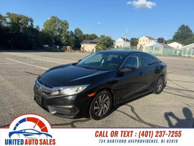 2016 Honda Civic EX for sale in Providence, RI