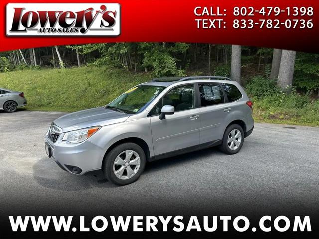 2016 Subaru Forester 2.5i Premium for sale in South Barre, VT