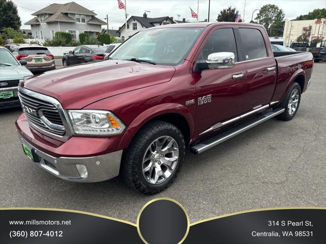2017 Ram 1500 Limited Crew Cab 4x4 64 Box for sale in Centralia, WA