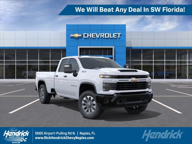 2026 Chevrolet Silverado 2500HD Double Cab, Long Bed, Custom, 4WD for sale in Naples, FL