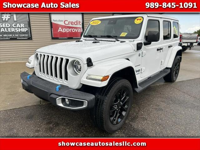 2022 Jeep Wrangler 4xe Unlimited Sahara 4x4 for sale in Chesaning, MI
