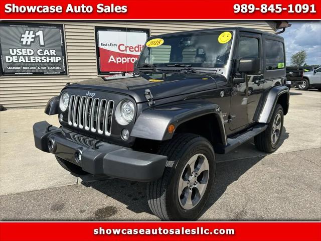 2018 Jeep Wrangler JK Sahara 4x4 for sale in Chesaning, MI
