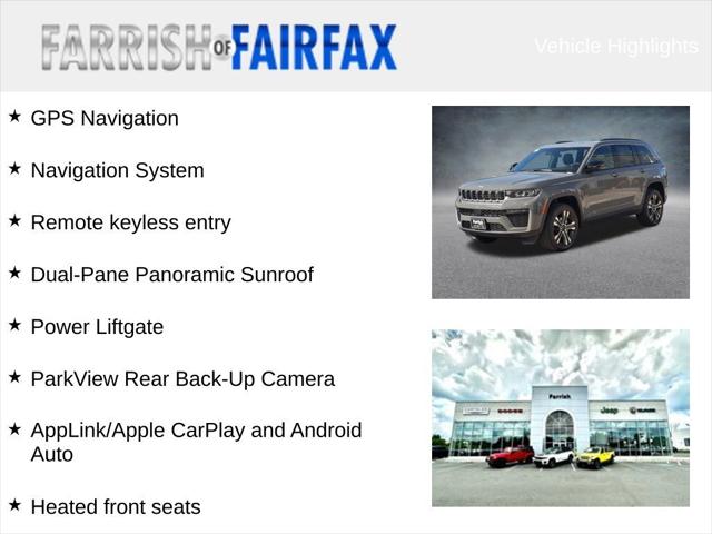 2027 Jeep Grand Cherokee GRAND CHEROKEE LIMITED 4X4 2027 Jeep Grand Cherokee GRAND CHEROKEE LIMITED 4X4