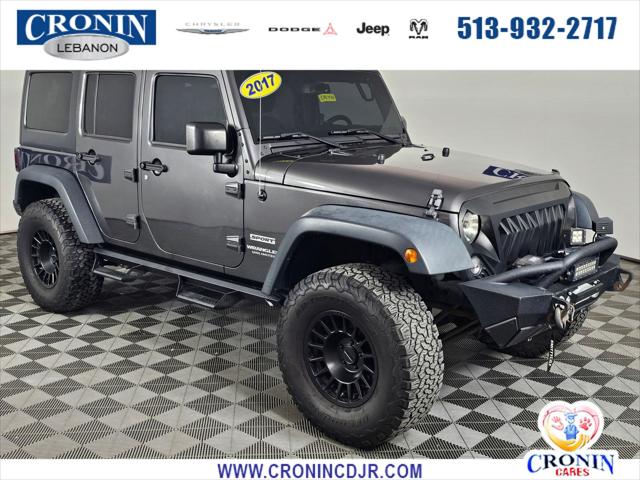 2017 Jeep Wrangler Unlimited Sport 4x4 for sale in Lebanon, OH