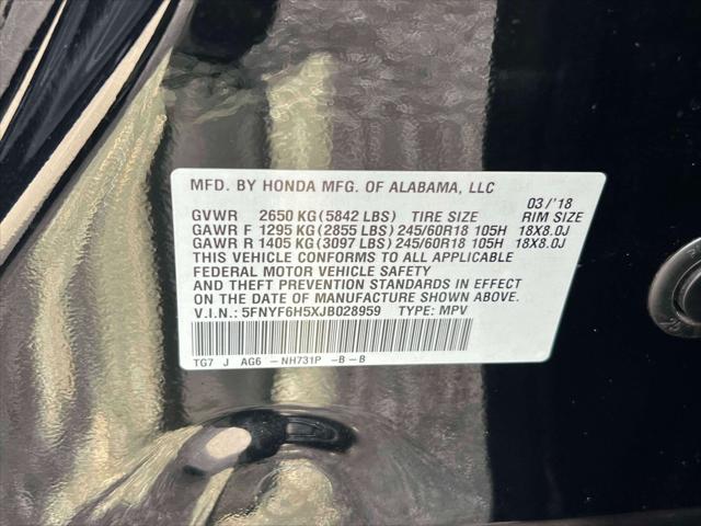 2018 Honda Pilot EX-L