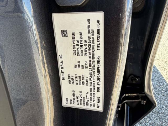 2023 Tesla Model 3 Rear-Wheel Drive