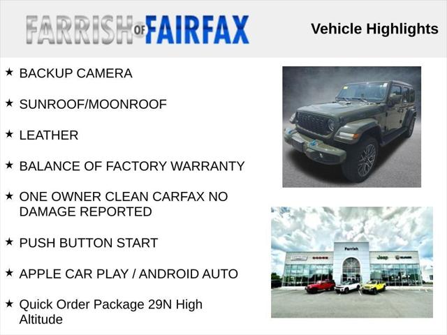 2024 Jeep Wrangler 4xe Summit 4xe 2024 Jeep Wrangler 4xe Summit 4xe