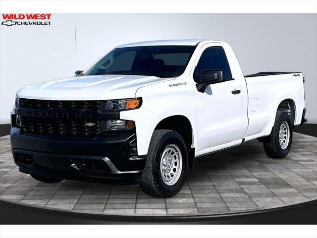 2021 Chevrolet Silverado 1500 4WD Regular Cab Long Bed WT for sale in Yerington, NV