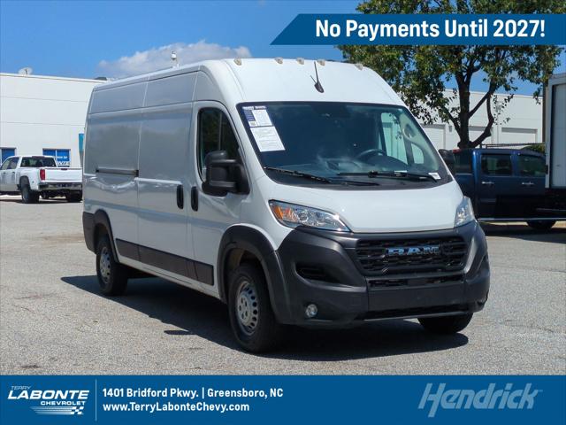 2025 Ram ProMaster Cargo Van Tradesman High Roof 159 WB w/Pass Seat for sale in Greensboro, NC