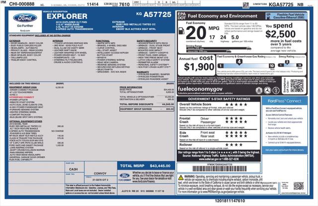 Used 2019 Ford Explorer XLT For Sale in Muscle Shoals, AL