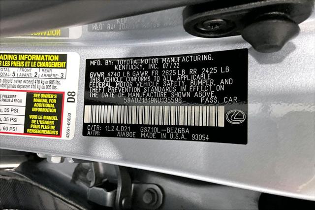 Used 2022 Lexus ES 350 350 For Sale in Olive Branch, MS