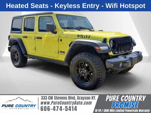 2024 Jeep Wrangler 4-Door Willys for sale in Grayson, KY