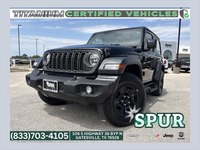 2026 Jeep Wrangler 2-Door Sport 4x4 for sale in Gatesville, TX