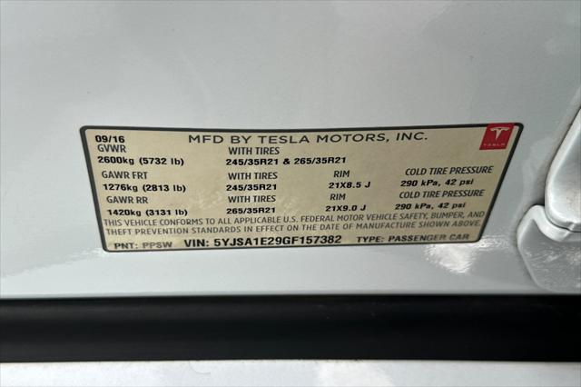 2016 Tesla Model S 75D