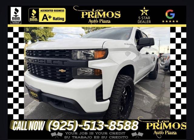2021 Chevrolet Silverado 1500 4WD Crew Cab Standard Bed WT for sale in Brentwood, CA