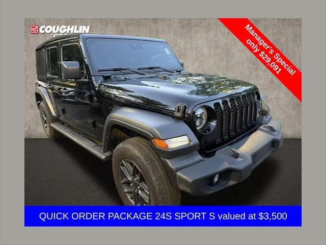 2024 Jeep Wrangler 4-Door Sport S 4x4 for sale in Plain City, OH