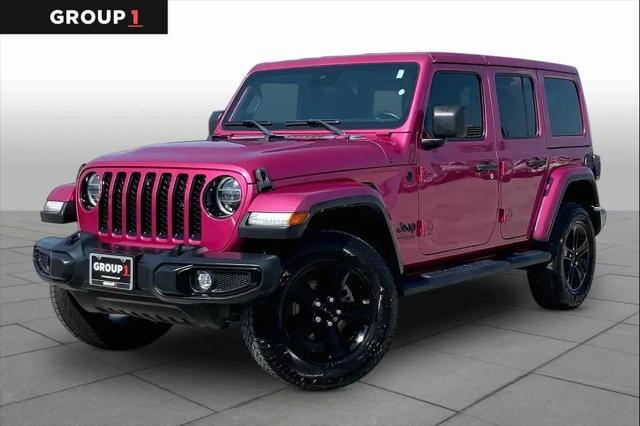 2022 Jeep Wrangler Unlimited Sahara Altitude 4x4 for sale in Houston, TX